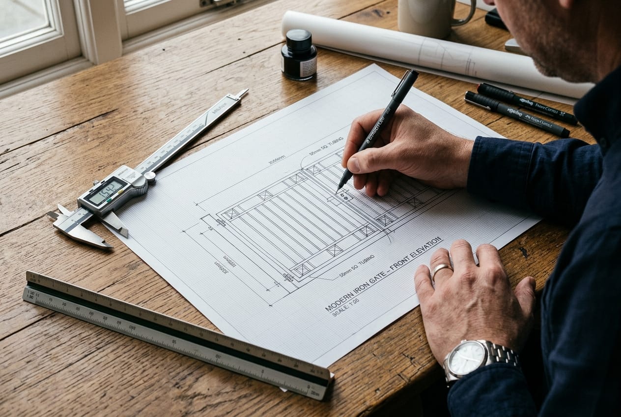 Modelagem e Fabricação Personalizada de Portões