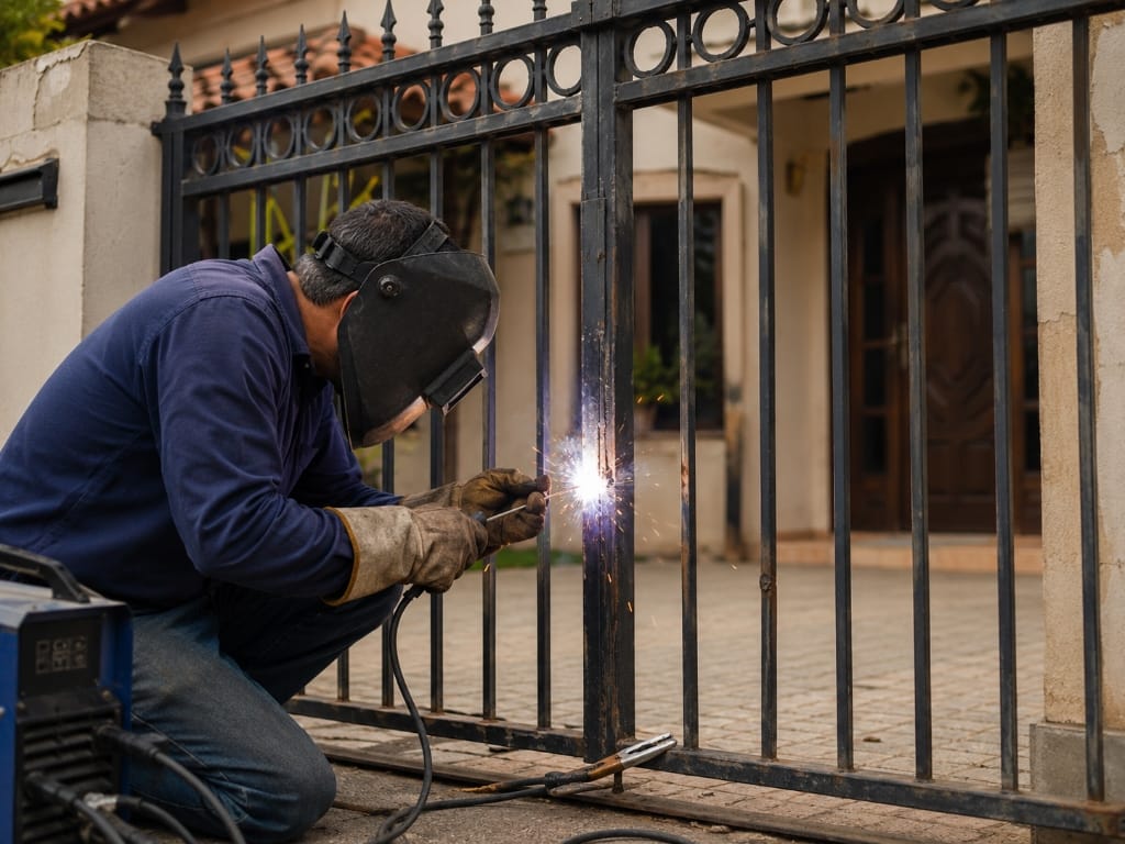 Reparos de Solda em Campo (Serralheiro Móvel)